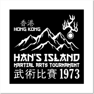 Mod.13 Enter the Dragon Han's Island Posters and Art